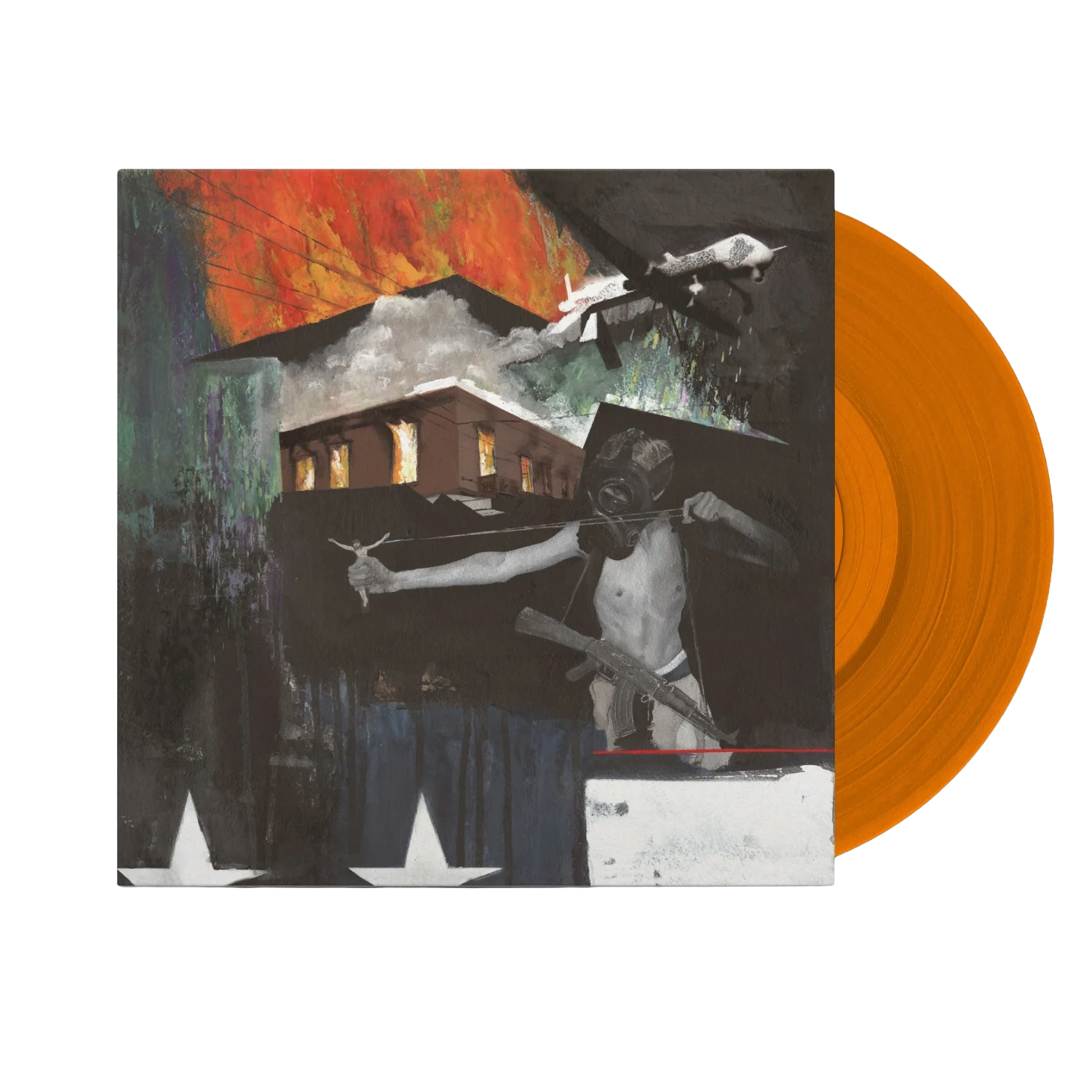 Razed To The Ground (Orange Translucent) 1LP