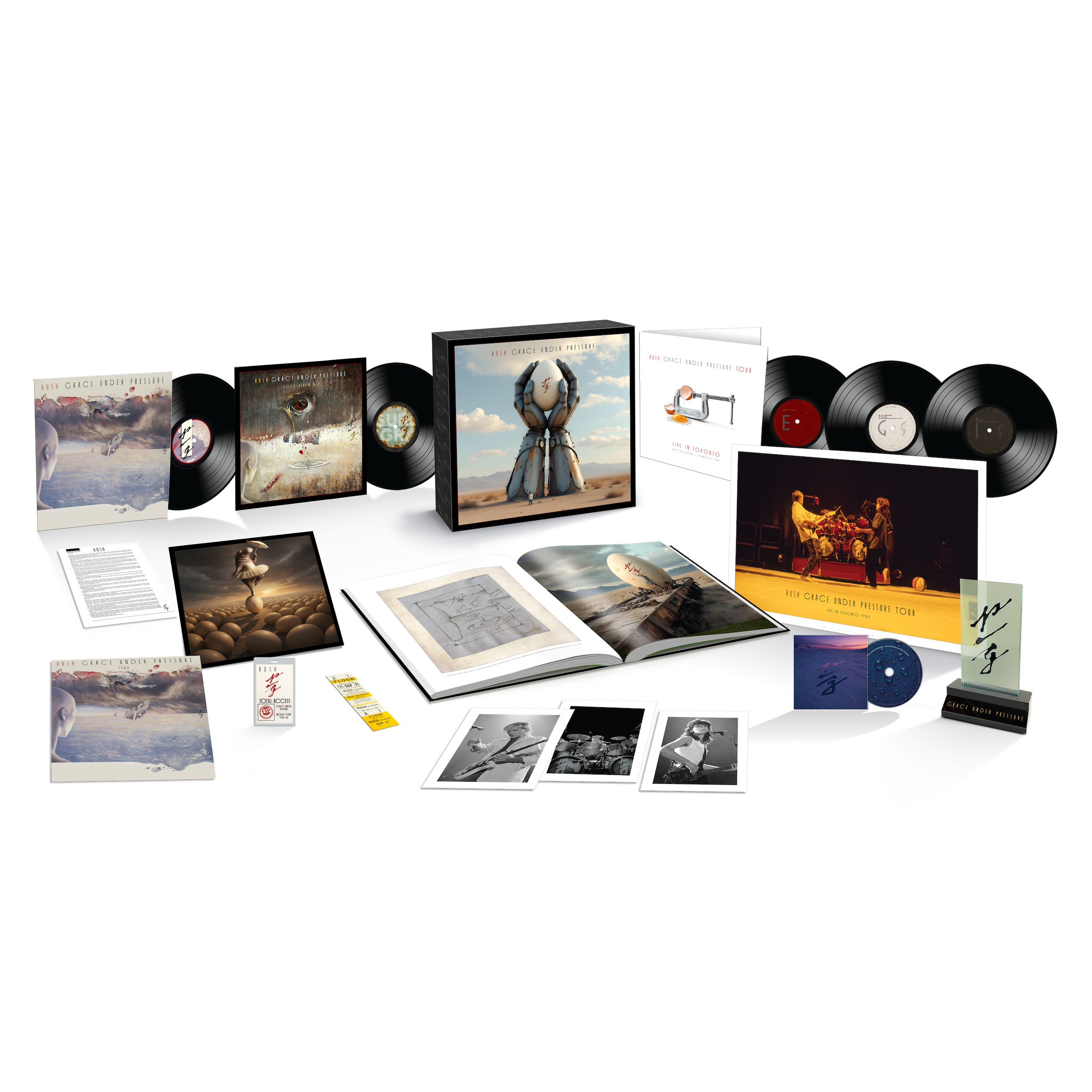 Grace Under Pressure (Super Deluxe) 5LP + Blu-Ray