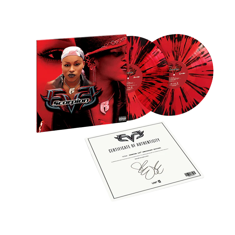 Scorpion (25th Anniversary Limited Edition Signed Red & Black Splatter) 2LP