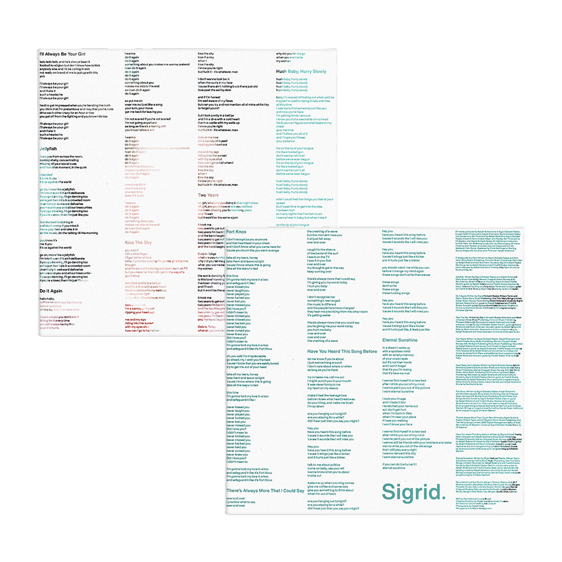 Sigird Lyrics