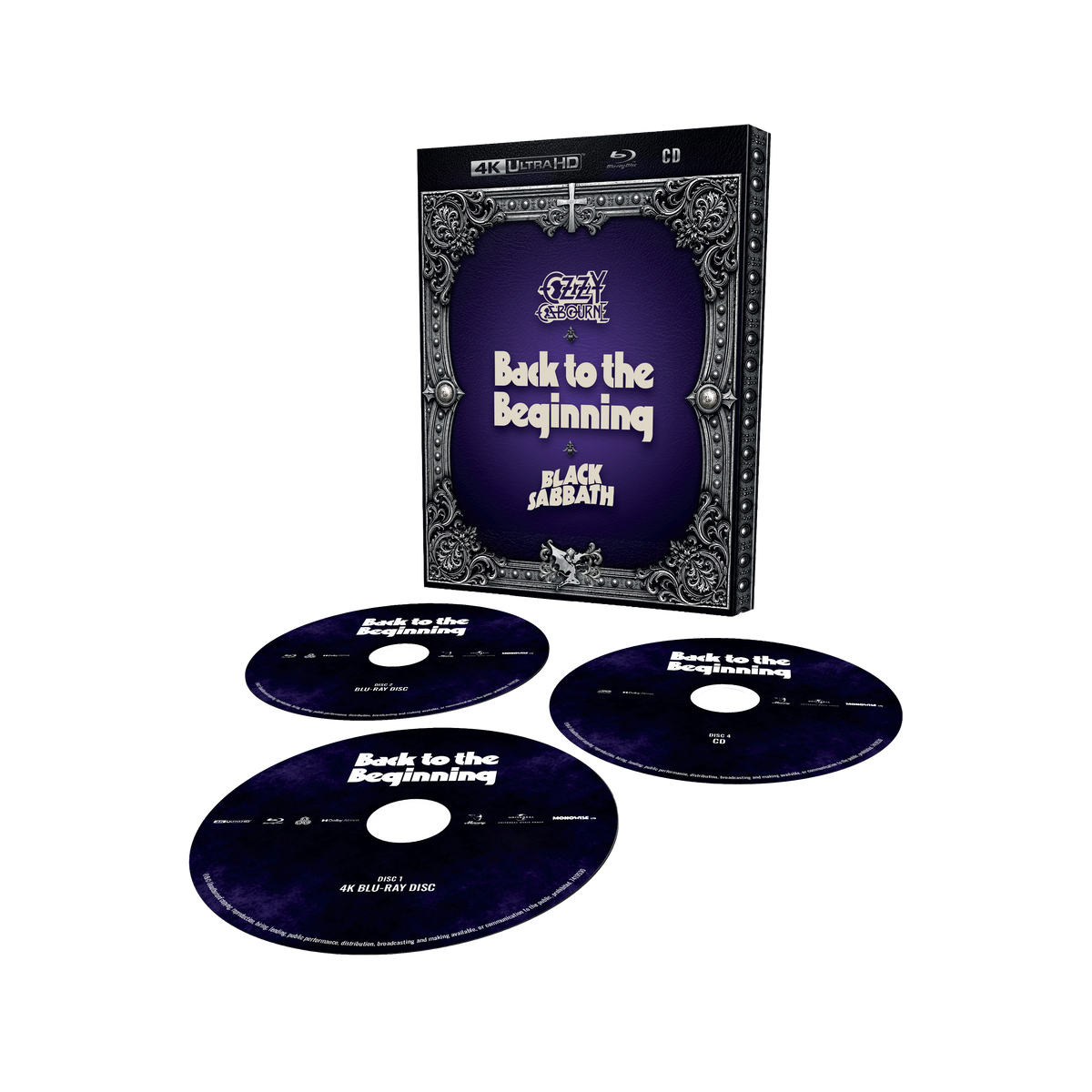 Ozzy Osbourne, Black Sabbath - Back To The Beginning 2BR/CD