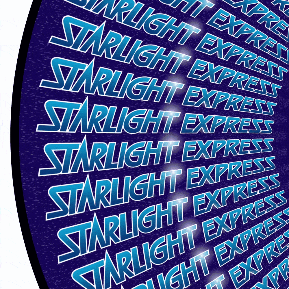 Starlight Express Picture Disc Zoetrope LP Side A