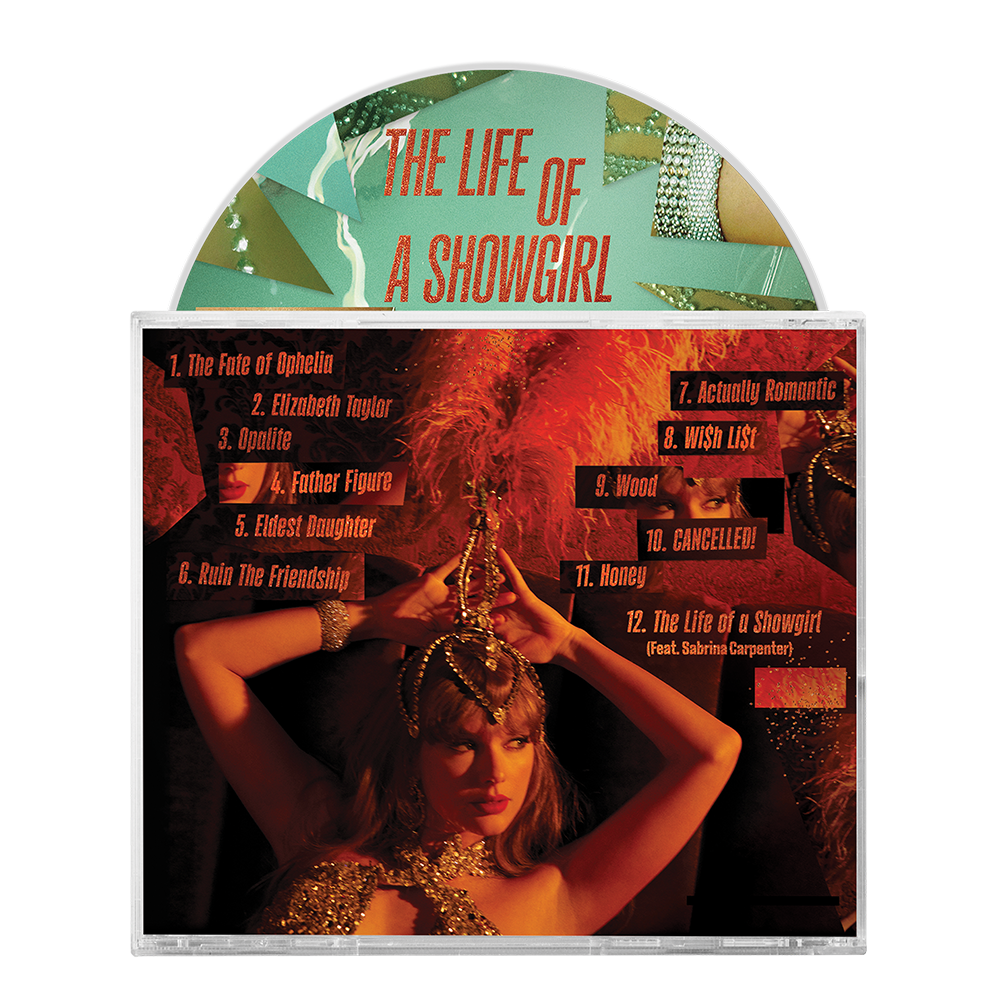 The Life of a Showgirl: Sweat and Vanilla Perfume CD with Poster Back