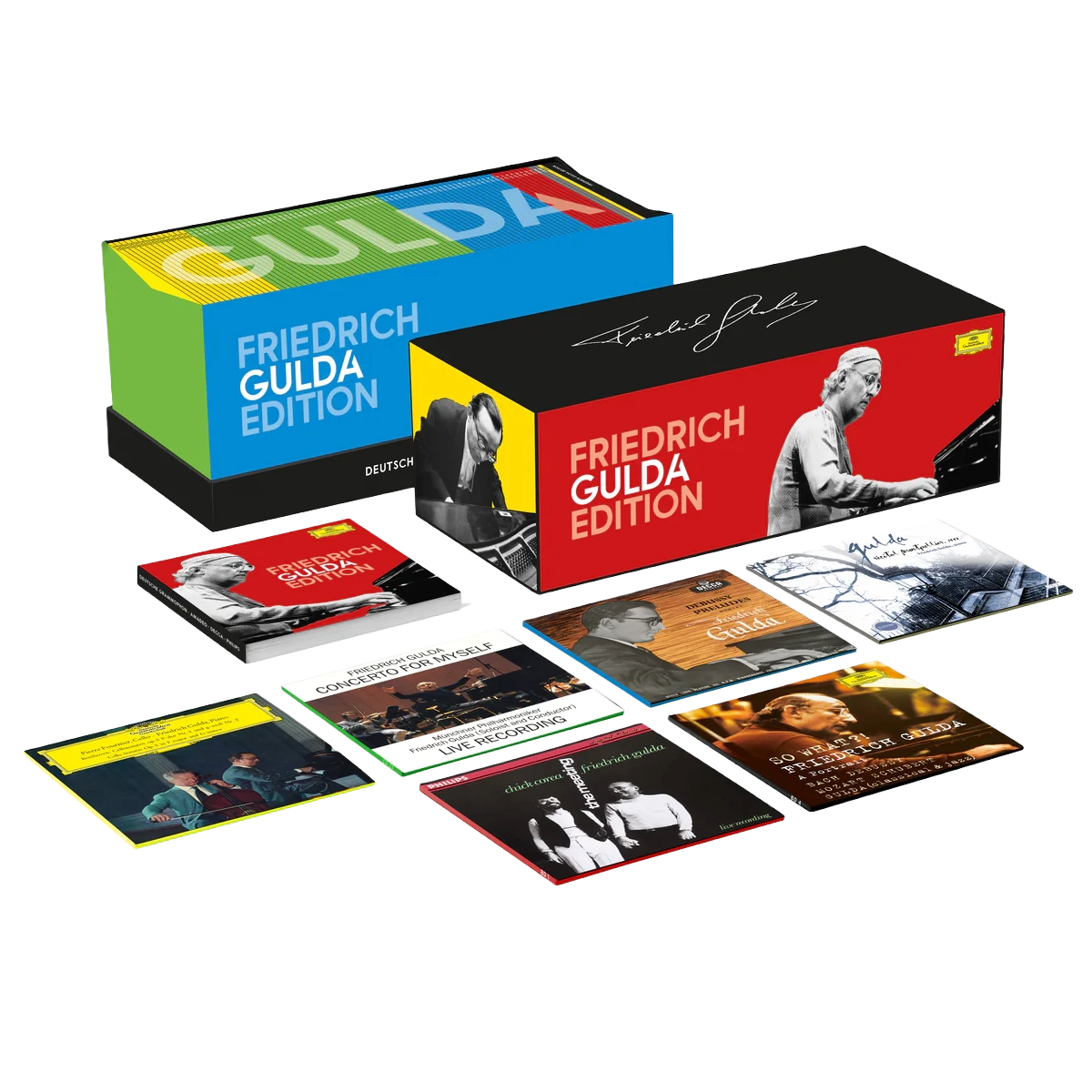 The Friedrich Gulda Edition 84CD DVD