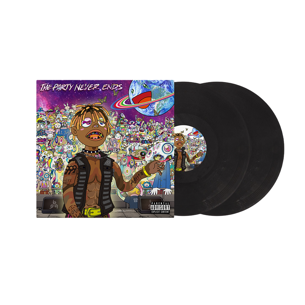 The Party Never Ends (Coal) 2LP
