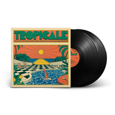 TROPICALE: When the Dolce Vita discovered exotica, calypso, mambo, samba and other tropical rhythms (1959–1969) 2LP Front