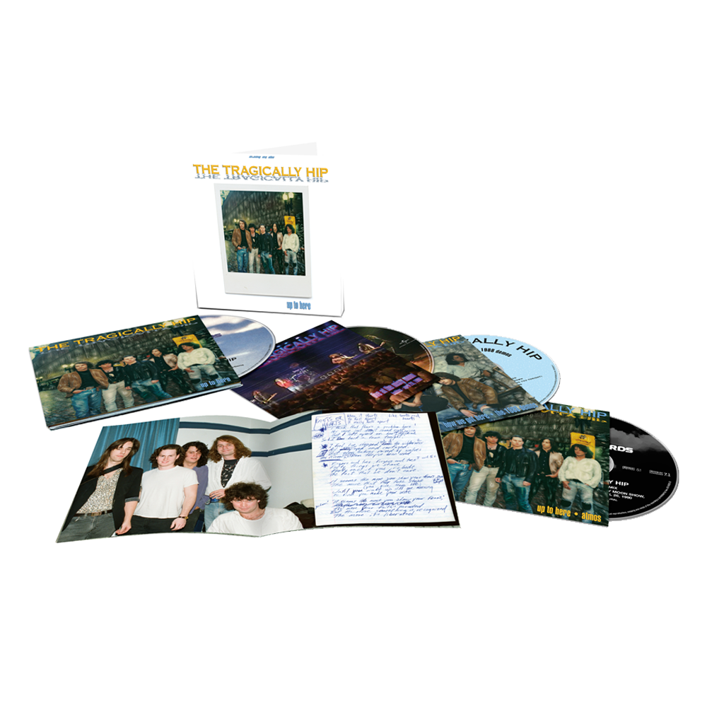 The Tragically Hip - Up To Here 2024 - 3CD + Blu Ray - uDiscover Music