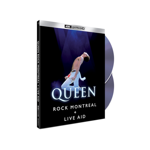 Rocks Montreal + Live Aid 4K DVD