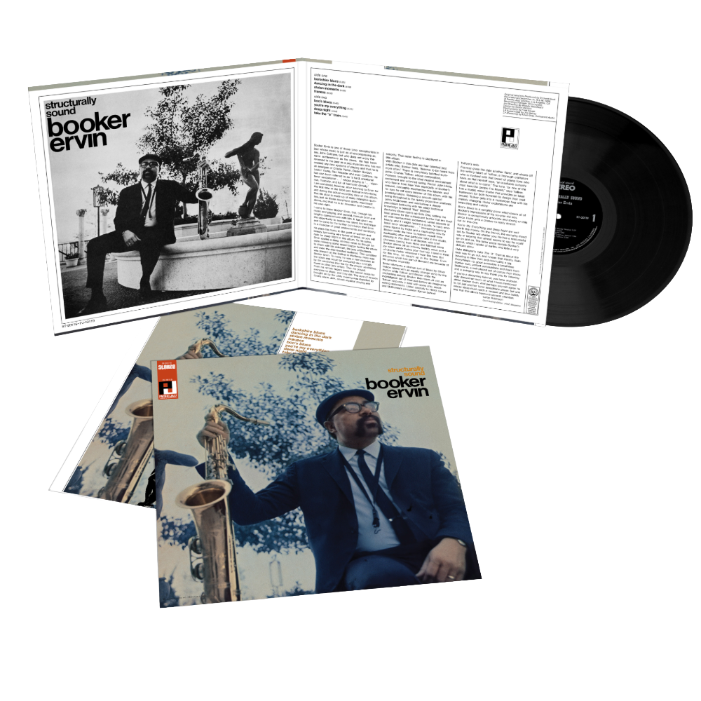 Booker Ervin - Structurally Sound (Blue Note Tone Poet Series) LP PACK SHOT