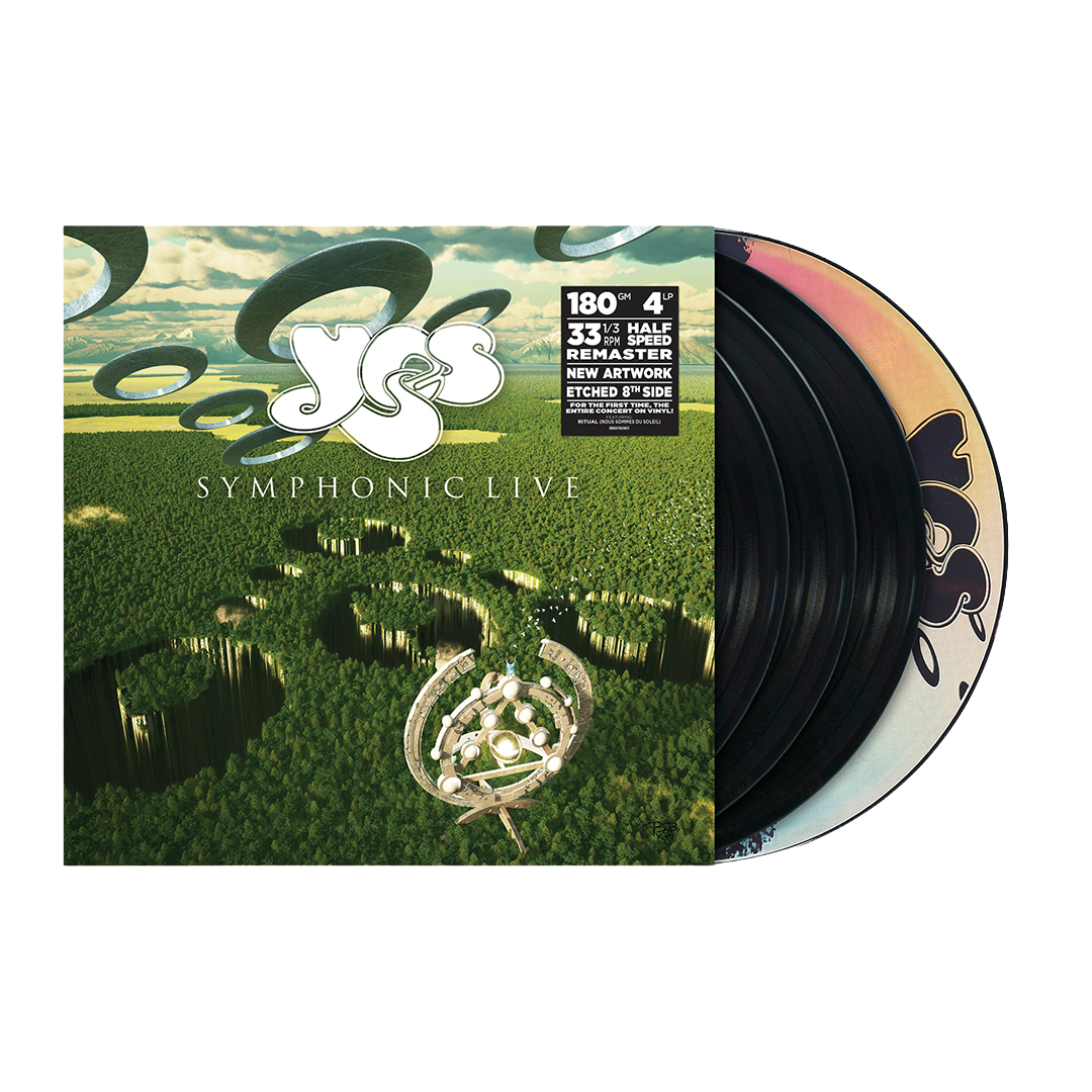 Symphonic Live 4LP 180g Half Speed Master (One Side Etched)