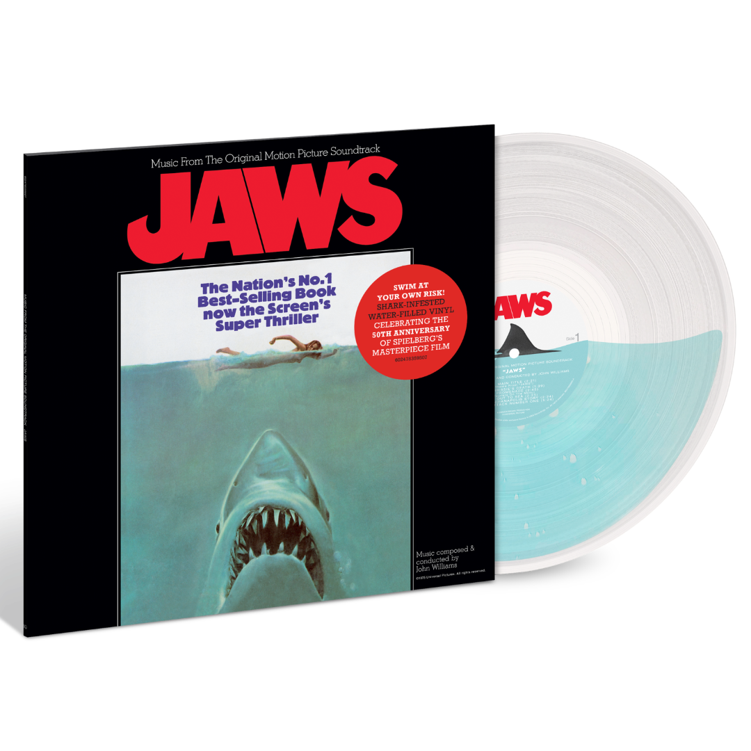 Jaws (Music From The Original Motion Picture Soundtrack) - Shark-Infested Water-Filled LP