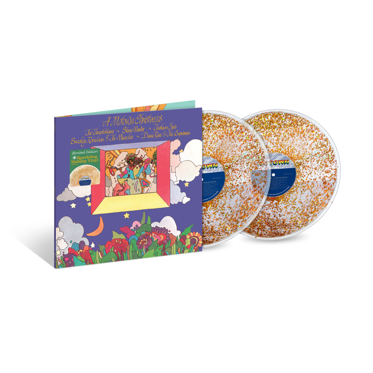 A Motown Christmas (Sparkling Holiday Liquid-Filled) 2LP
