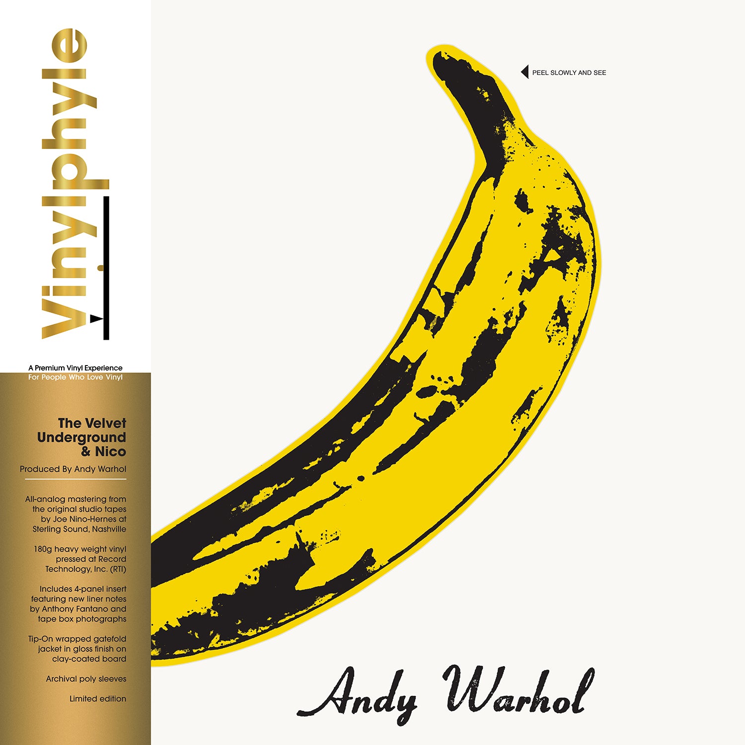 【LP】The Velvet Underground & Nico The Velvet Underground & Nico Produced By Andy Warhol Stereo Vinyl