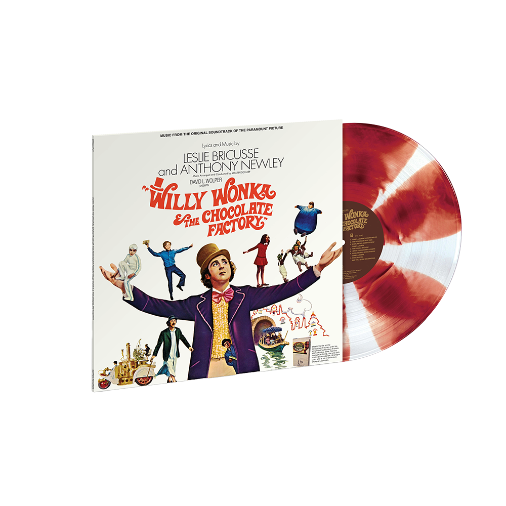 Willy Wonka & the Chocolate Factory (Music From the Original Soundtrack) Limited Edition Red & White Swirl LP