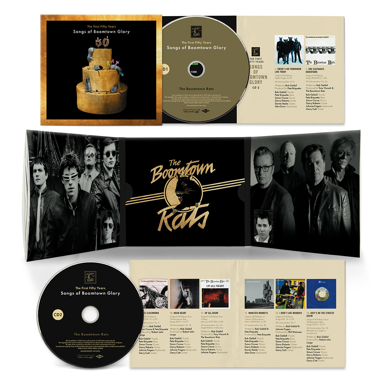 The First 50 Years: Songs Of Boomtown Glory 2CD