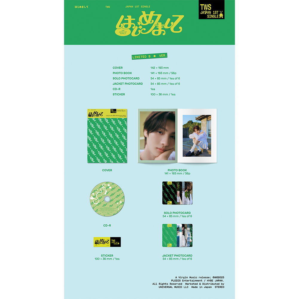 TWS - Nice to see you again Limited Edition B (CD+Book TWS - Nice to see you again Limited Edition B (CD+Book