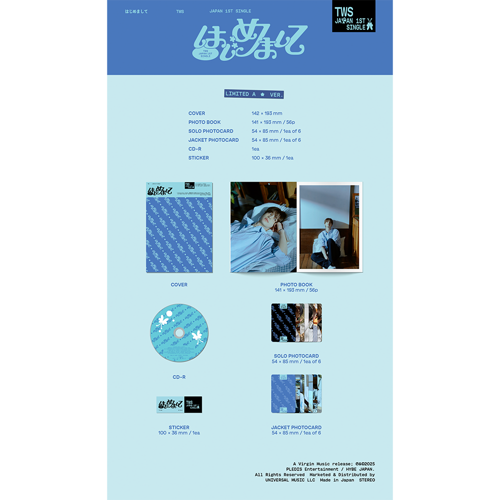 TWS - Nice to see you again Limited Edition A (CD+Book TWS - Nice to see you again Limited Edition A (CD+Book
