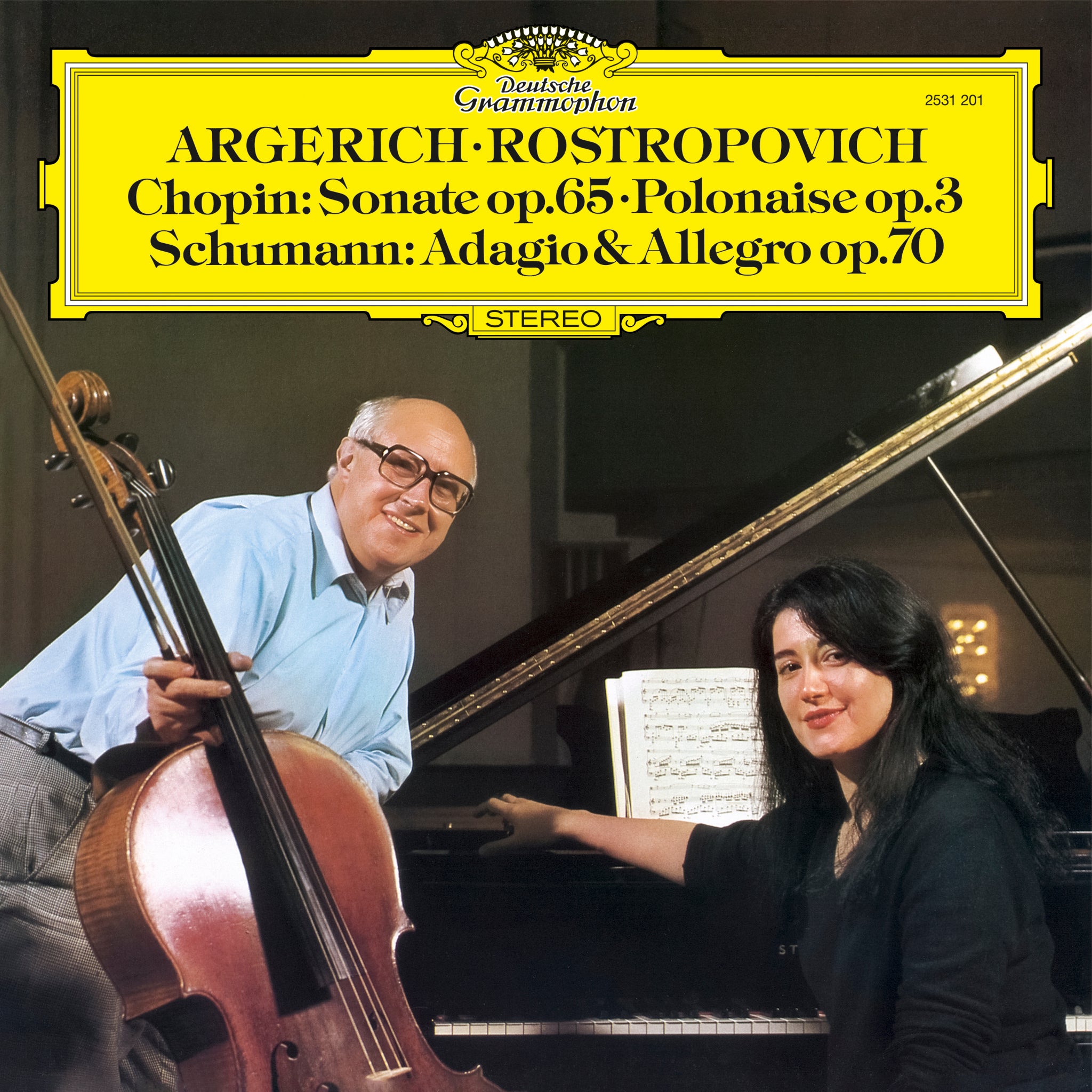 Chopin: Sonate Op. 65, Polonaise Op. 3 / Schumann: Adagio & Allegro Op. 70 (Original Source Series #9) LP