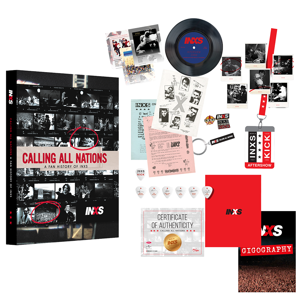 Calling All Nations - A Fan History of INXS Deluxe Edition Book