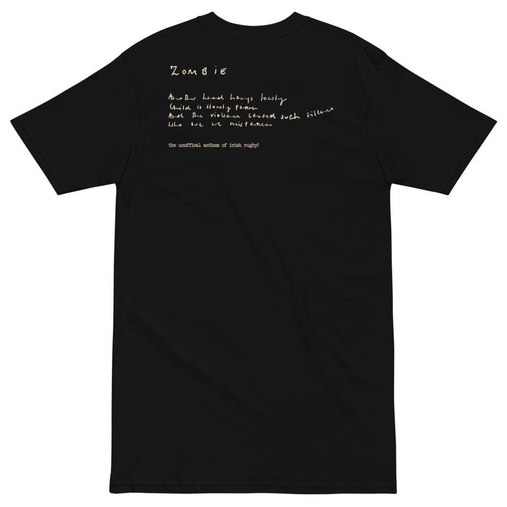 Irish Anthem Zombie Tee Back