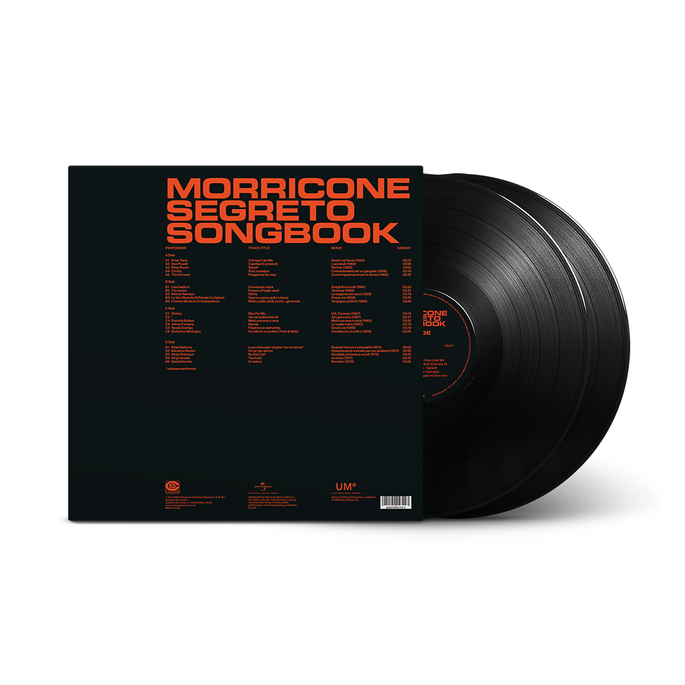 Morricone Segreto Songbook 2LP Back