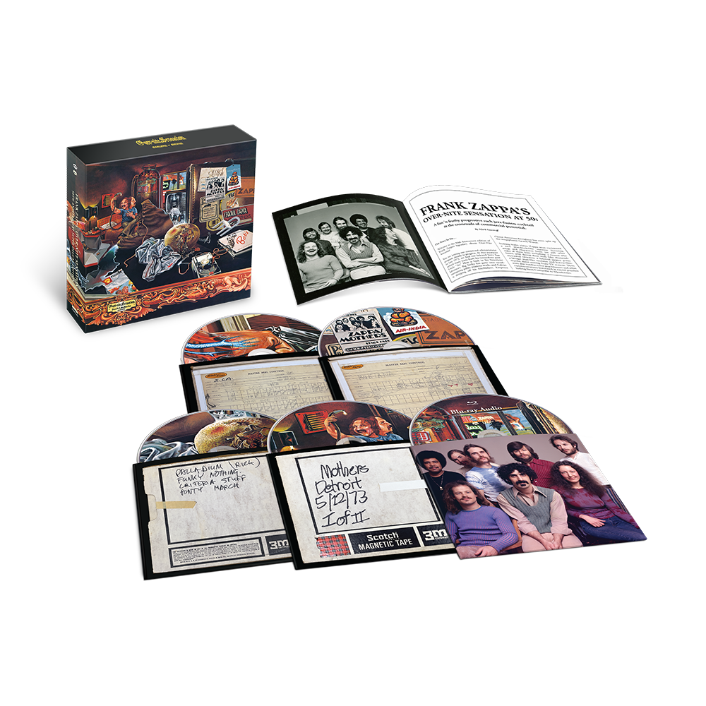 Over-Nite Sensation (50th Anniversary) 4CD + Blu-ray Audio Super Deluxe Edition