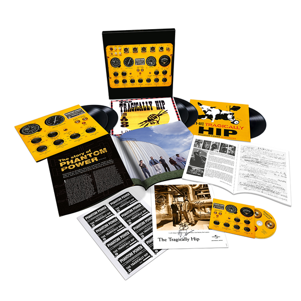 The Tragically Hip Phantom Power 25th Anniversary 5LP + BluRay