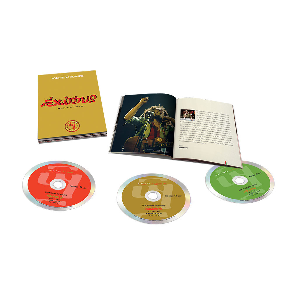 Bob Marley - Exodus 40th Anniversary Edition 3CD	