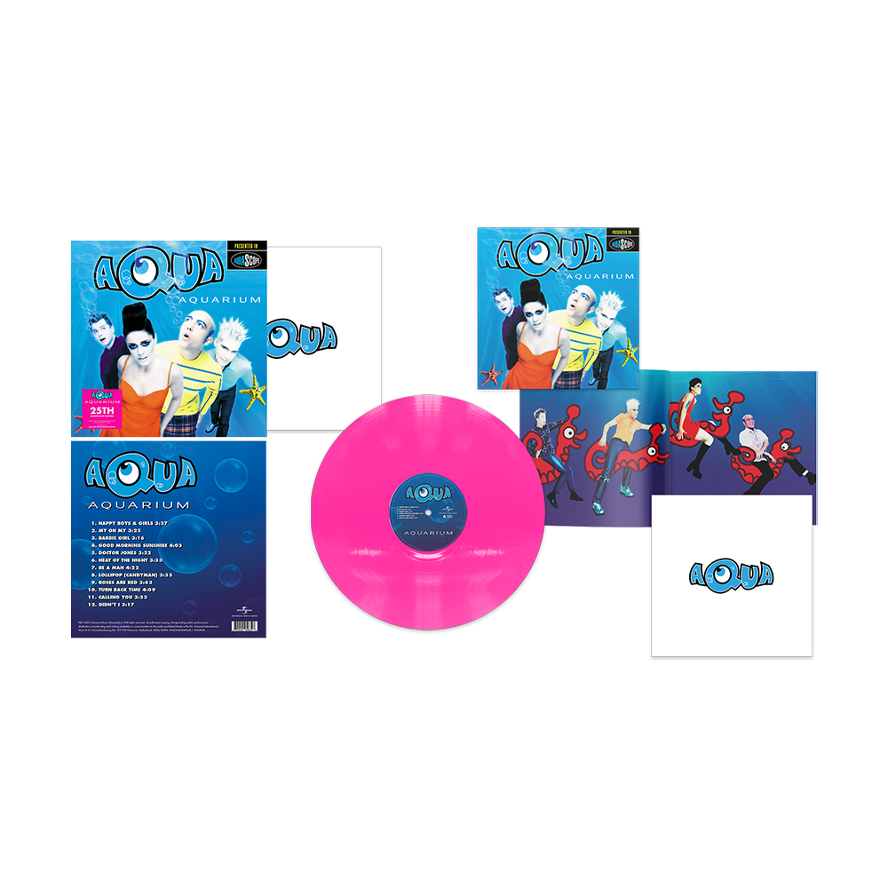 Aqua - Aquarium Limited Edition Pink LP