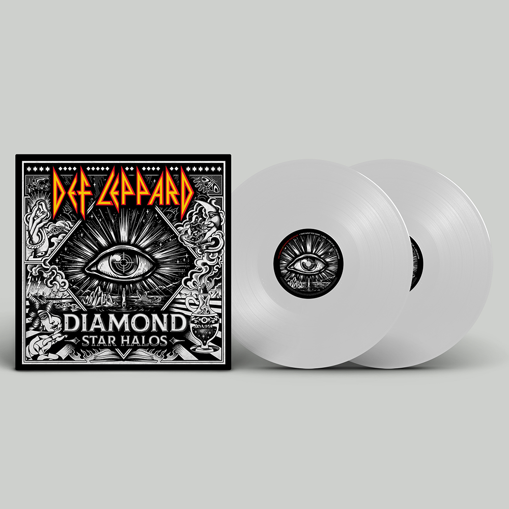 Def Leppard - Diamond Star Halos Limited Edition Clear 2LP