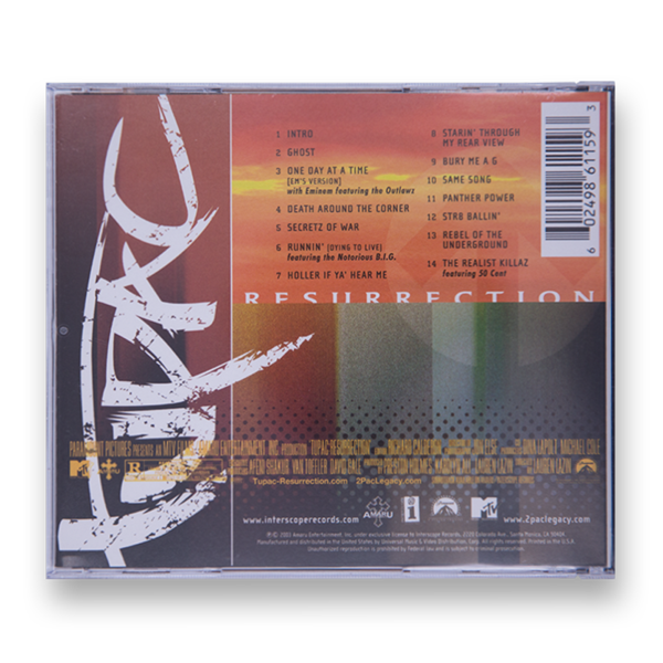CDコレクション Ne-Yo, 2Pac, Eminem 他 2PAC - 2PAC - Resurrection CD - uDiscover Music