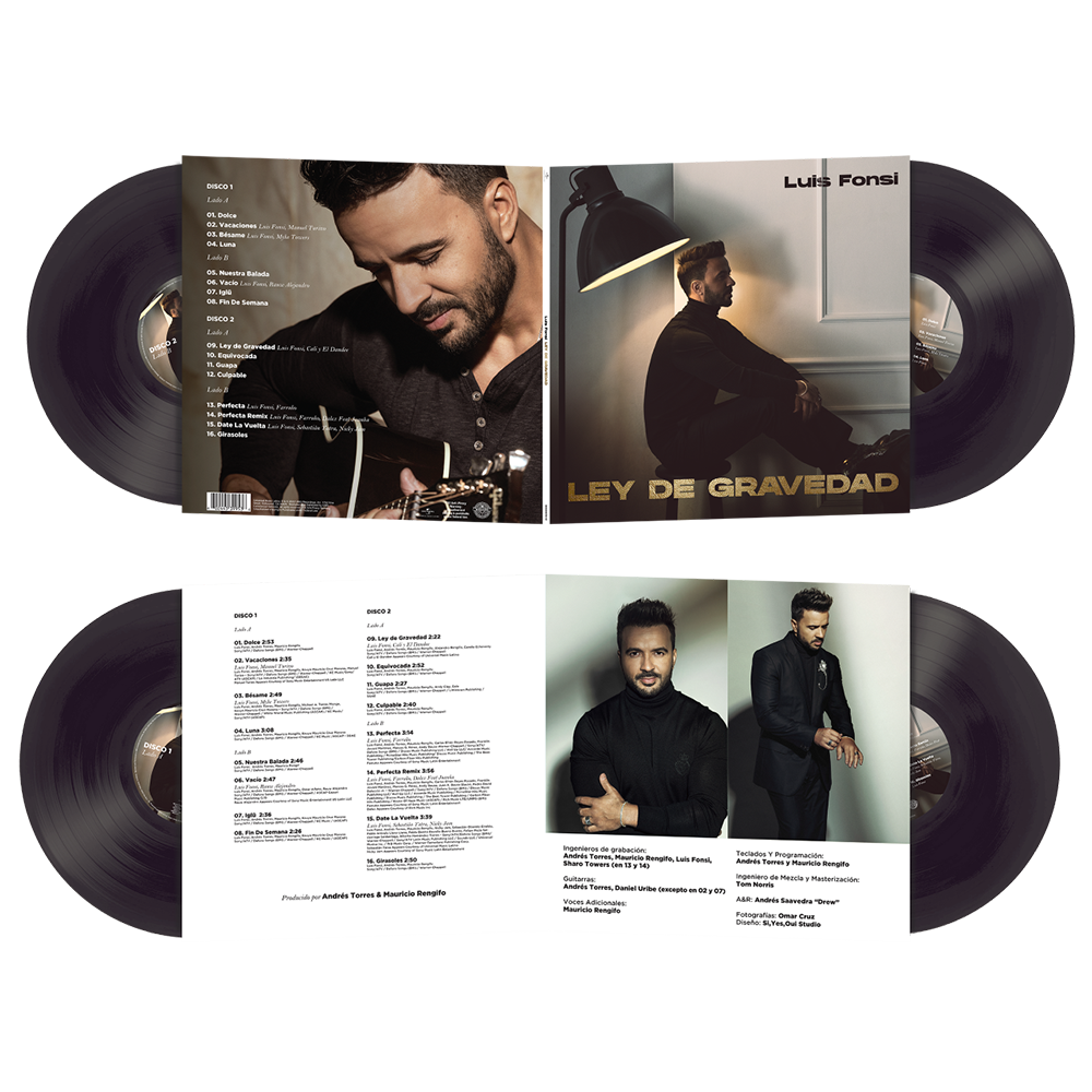 Luis Fonsi - Ley De Gravedad 2LP