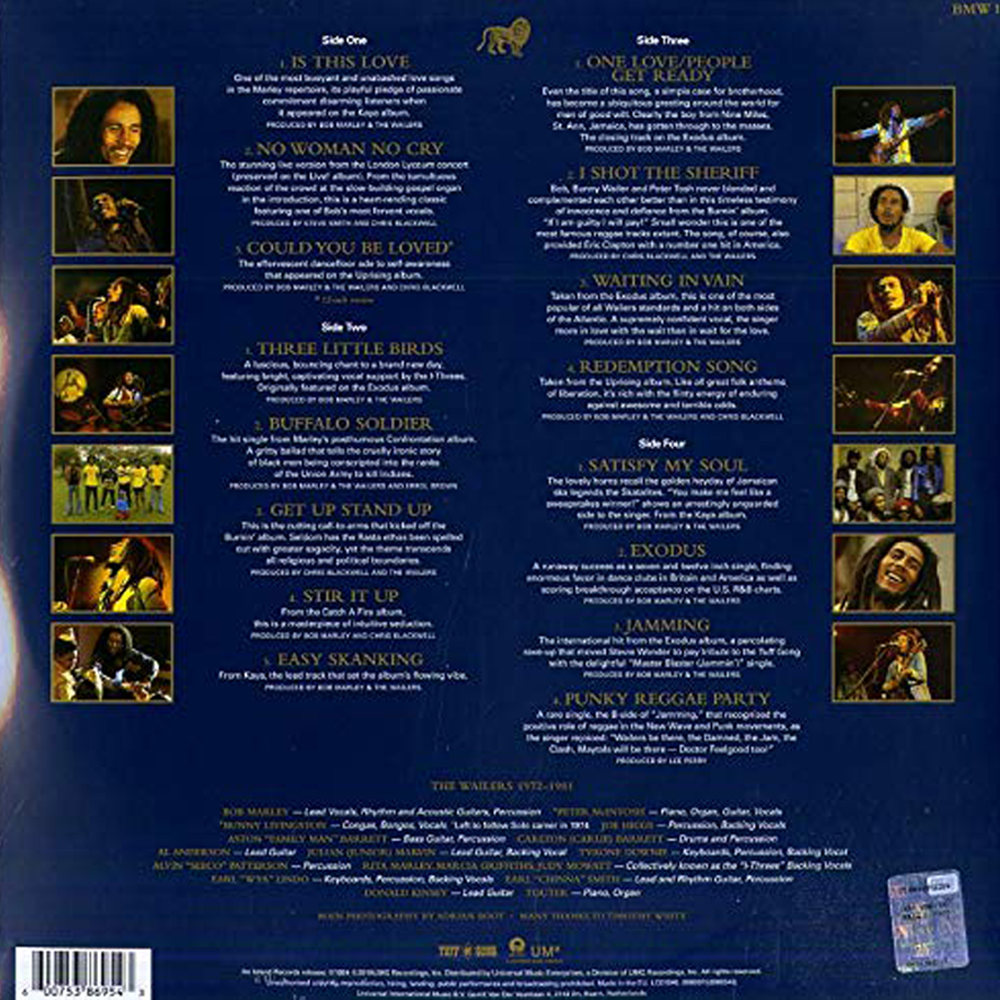 Bob Marley and the Wailers - Legend - The Best of Bob Marley and the Wailers 35th Anniversary Edition 2LP - Img. 3