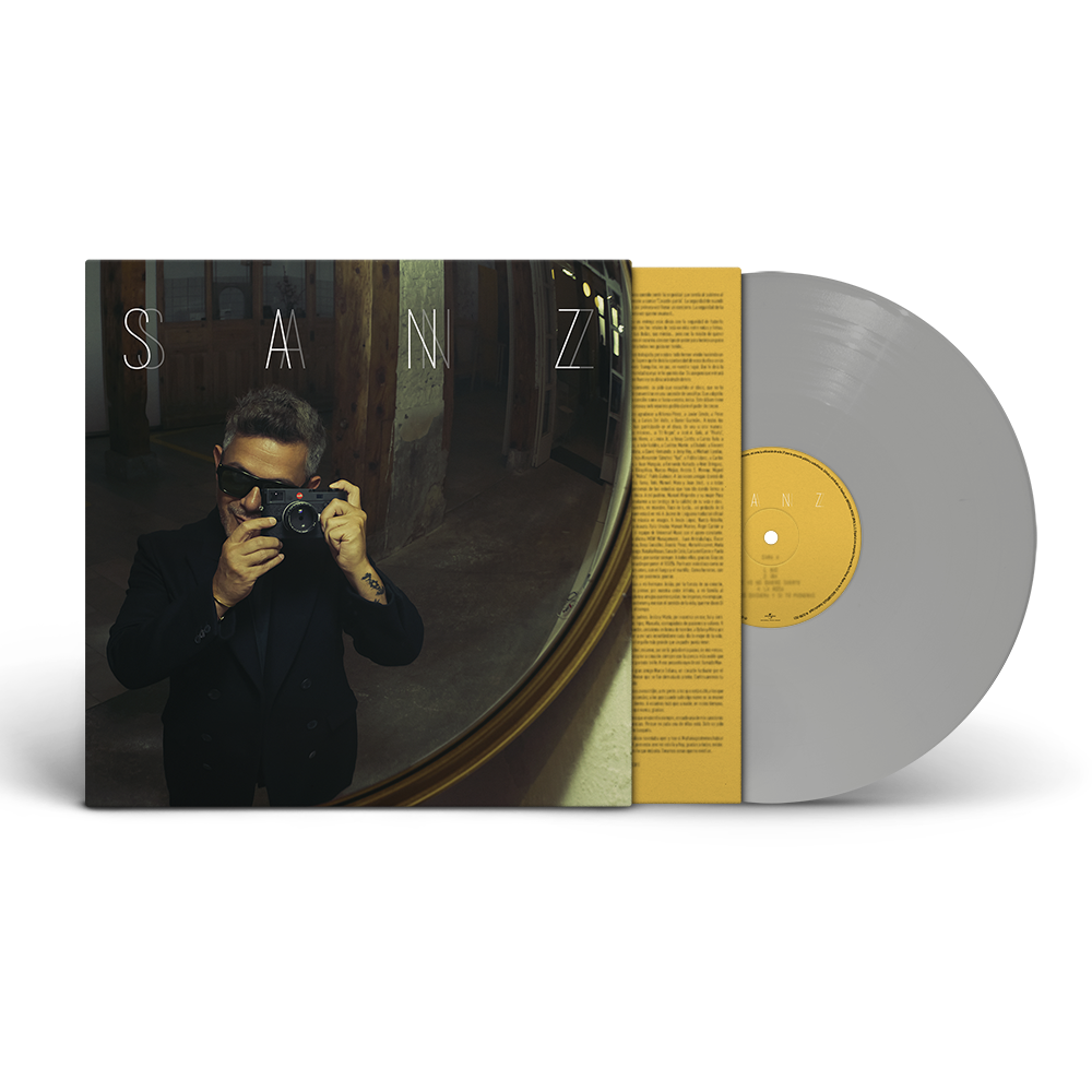 Alejandro Sanz - Sanz Alternative Cover 1 Limited Edition Gray Opaque LP