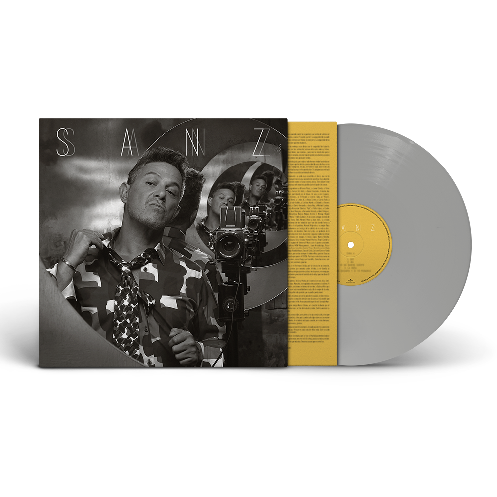 Alejandro Sanz - Sanz Alternative Cover 3 Limited Edition Gray Opaque LP