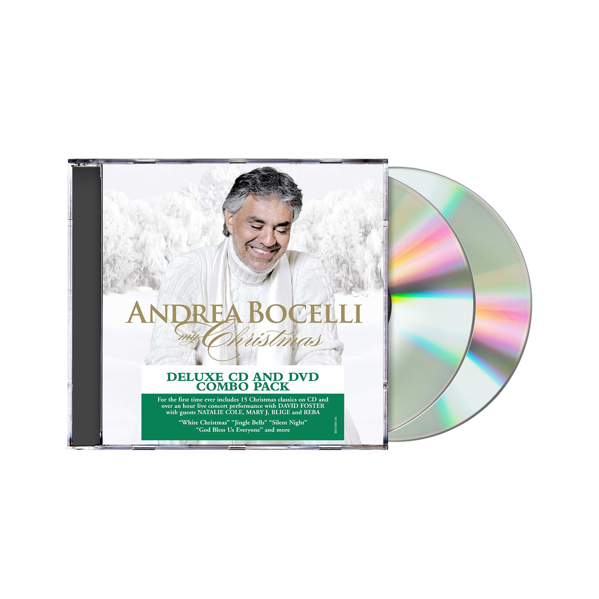 Andrea Bocelli - My Christmas Deluxe Edition CD/DVD – uDiscover Music