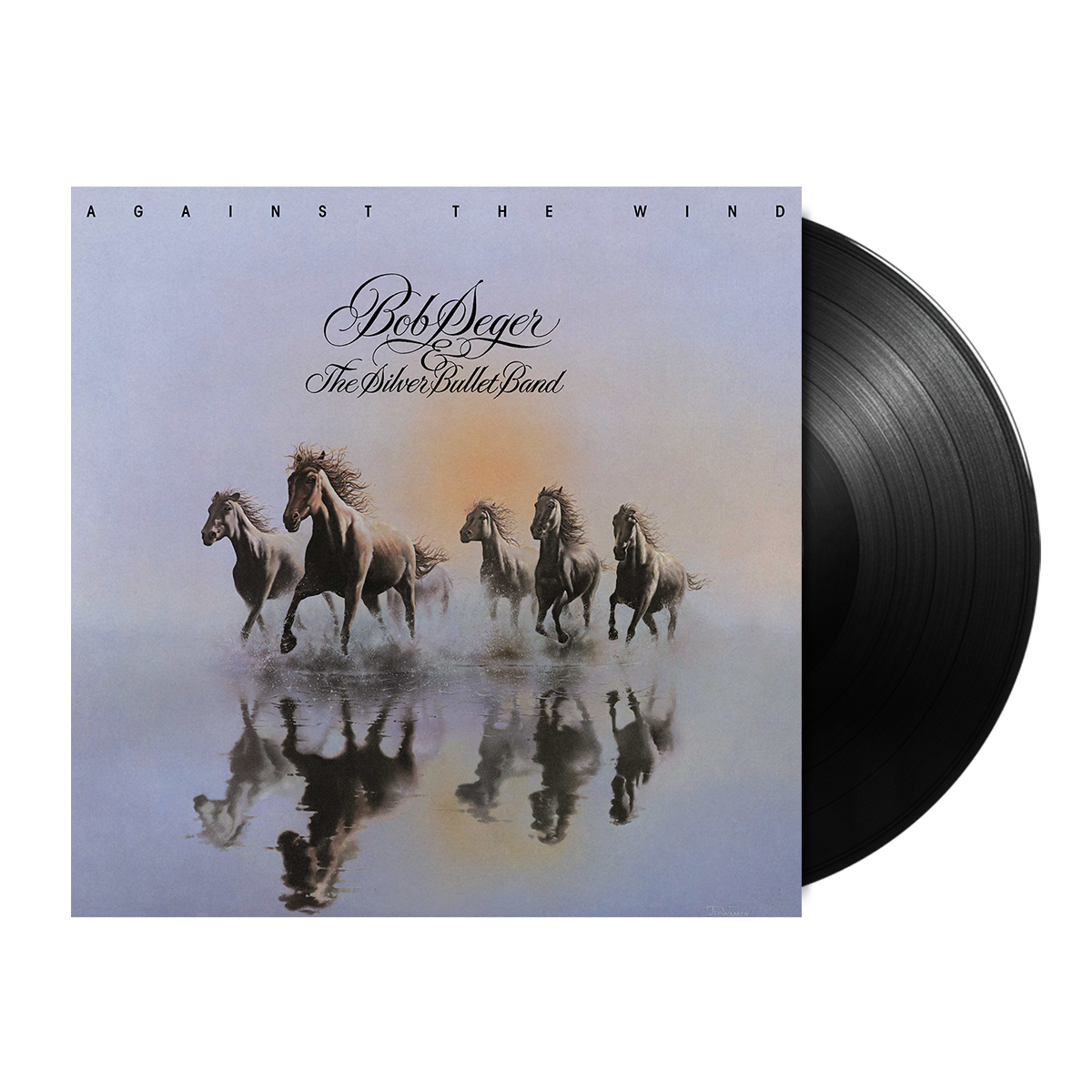 Bob Seger & the Silver Bullet Band - Against The Wind LP