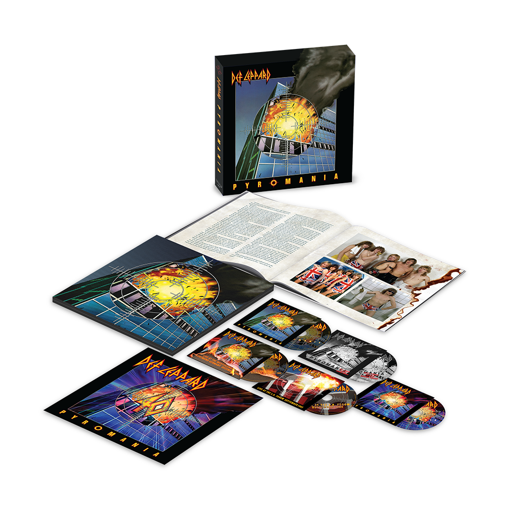 Pyromania Super Deluxe Edition 4CD/Blu-Ray