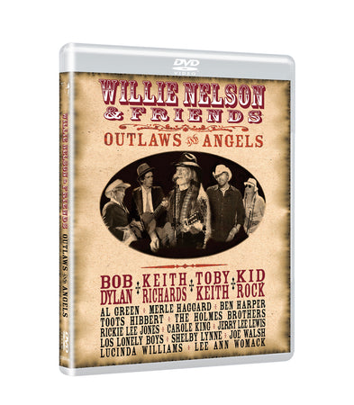 Willie Nelson and Friends - Outlaws & Angels DVD