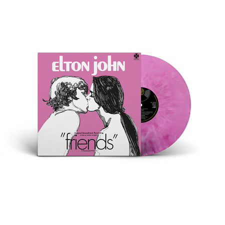 Elton John - Friends Limited Edition Marbled Pink LP