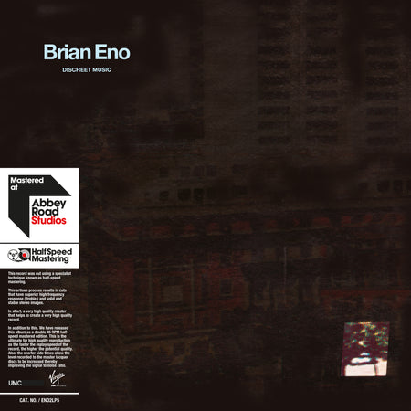 Brian Eno - Discreet Music Limited Edition 2LP x 45rpm