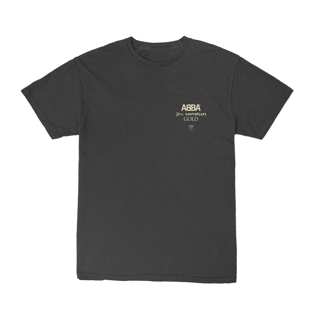 ABBA Gold 30th Anniversary T-Shirt (Gray) Front