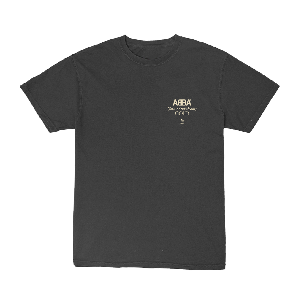 ABBA Gold 30th Anniversary T-Shirt (Gray) Front
