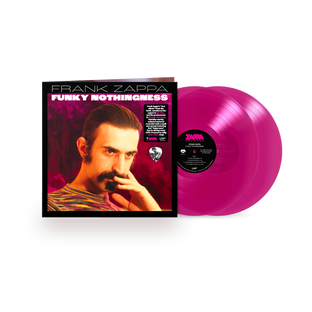 Frank Zappa - Funky Nothingness Limited Edition Transparent Violet 2LP w/ Guitar Pick