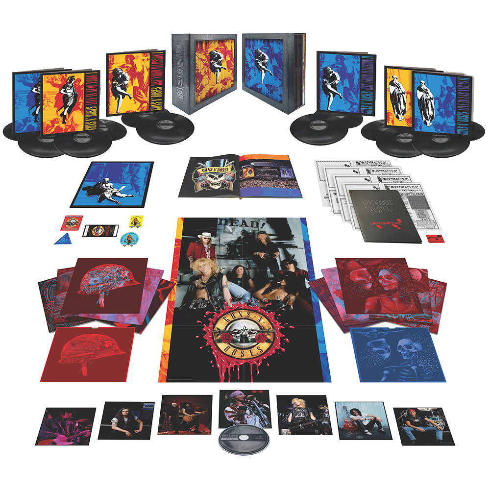 Guns N' Roses - Use Your Illusion Super Deluxe Edition LP + Blu-Ray Box Set