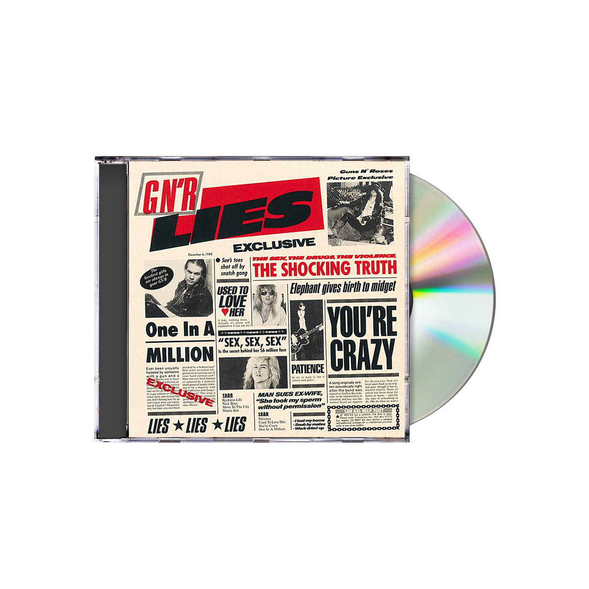 Guns N' Roses - G N' R Lies CD