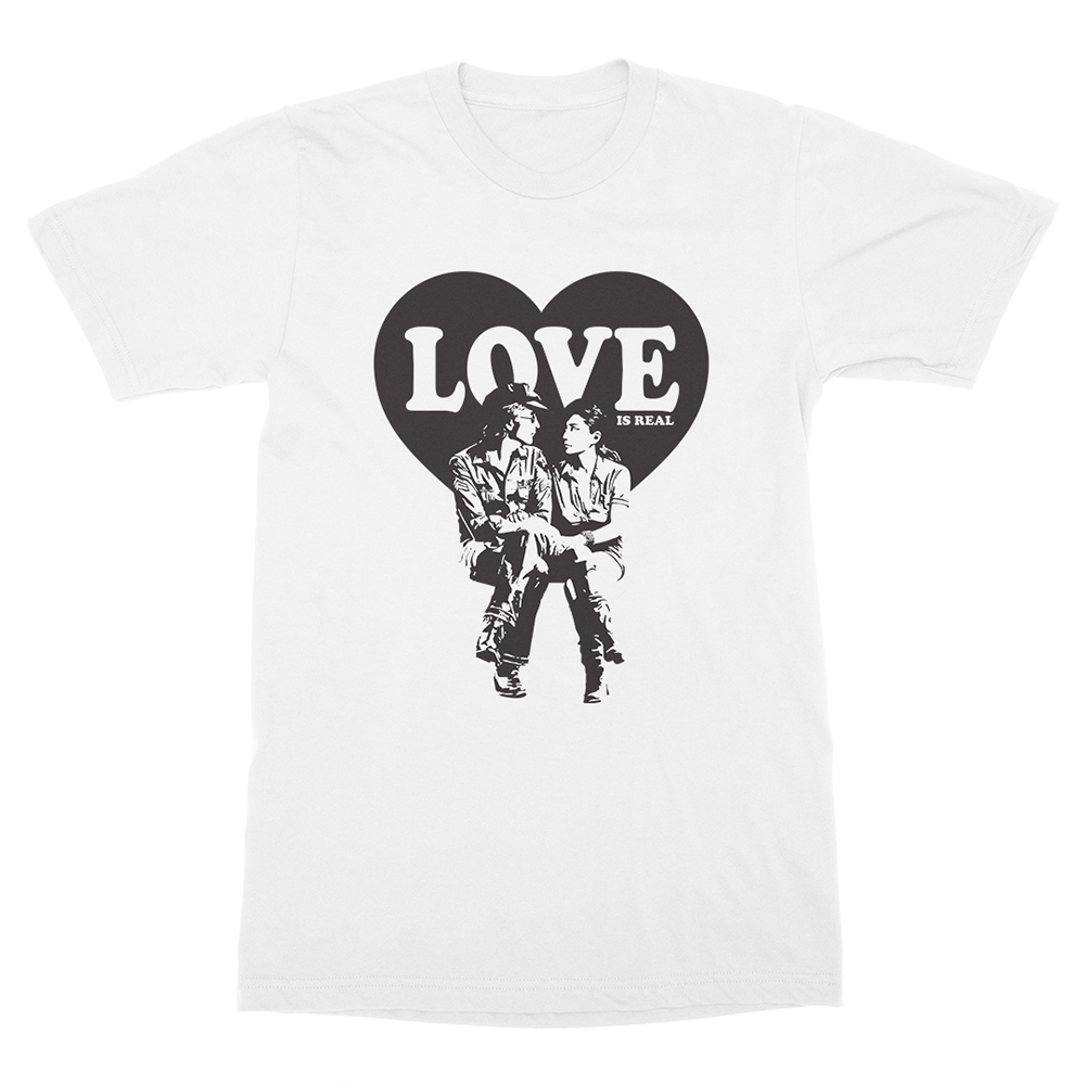 John Lennon  Love Is Real T-Shirt (White) – uDiscover Music