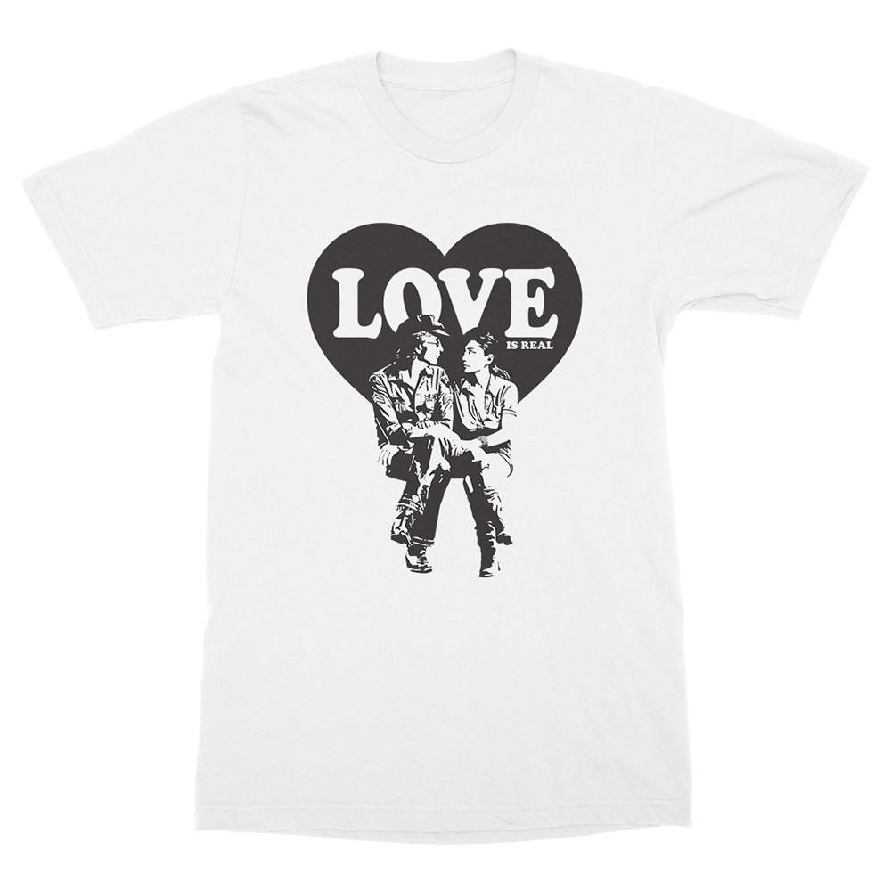 John Lennon - John Lennon | Love Is Real T-Shirt (White John Lennon - John Lennon | Love Is Real T-Shirt (White