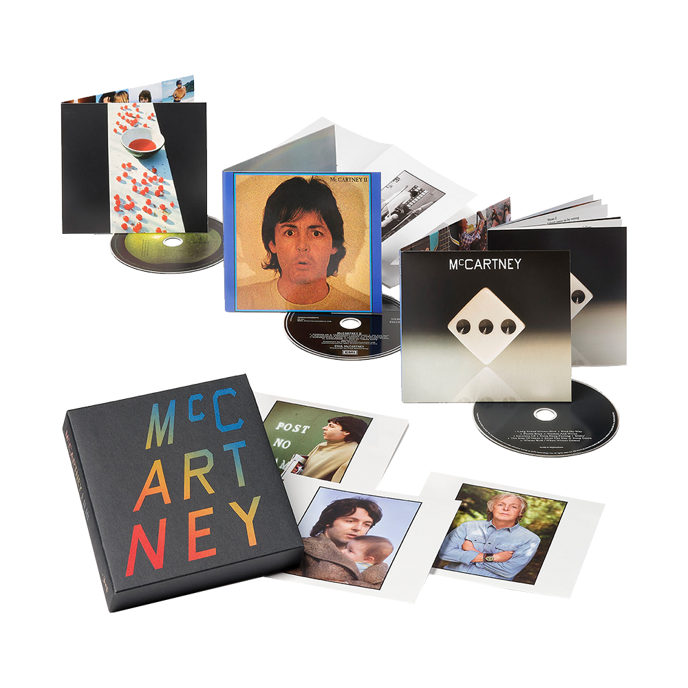 Paul McCartney - McCartney I II III 3CD Box Set