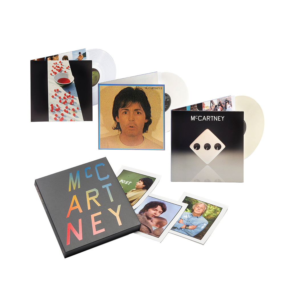 Paul McCartney - McCartney I II III Limited Edition Colour 3LP Box Set